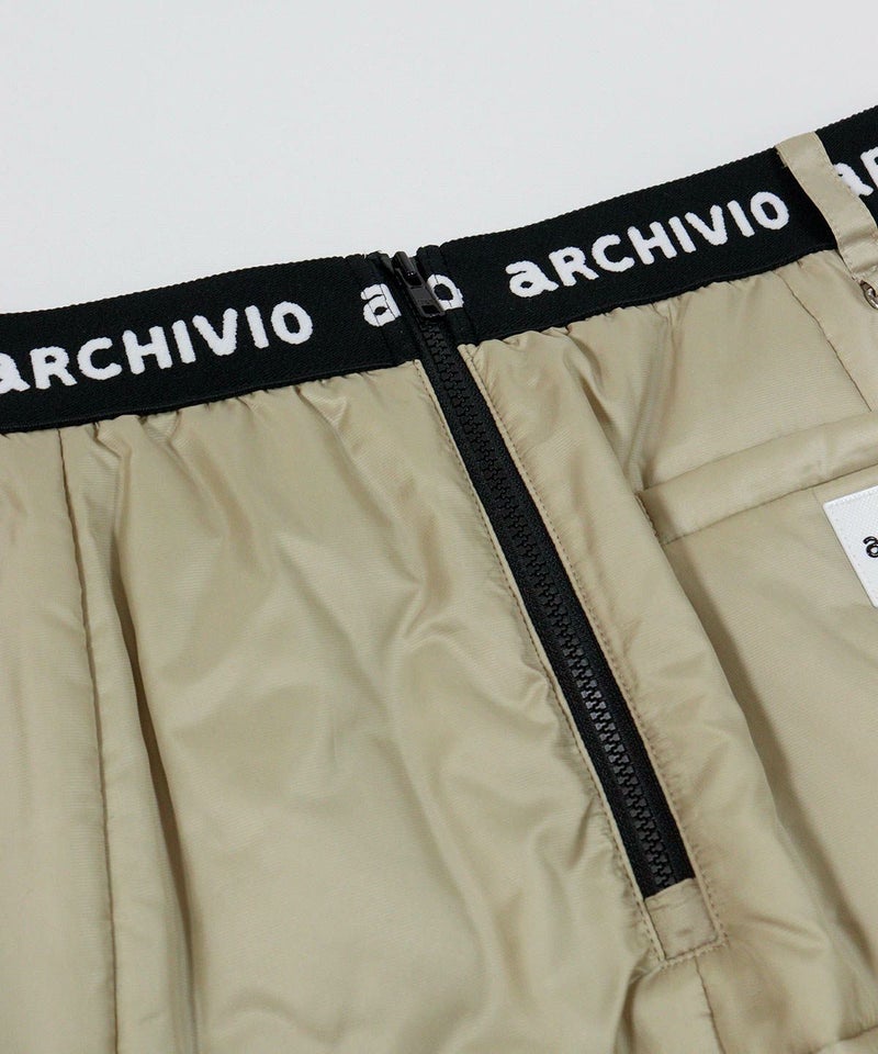 チャック部分（ベージュ）