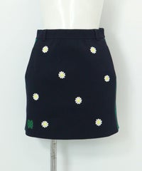 マーガレットニットスカート(ネイビー)前