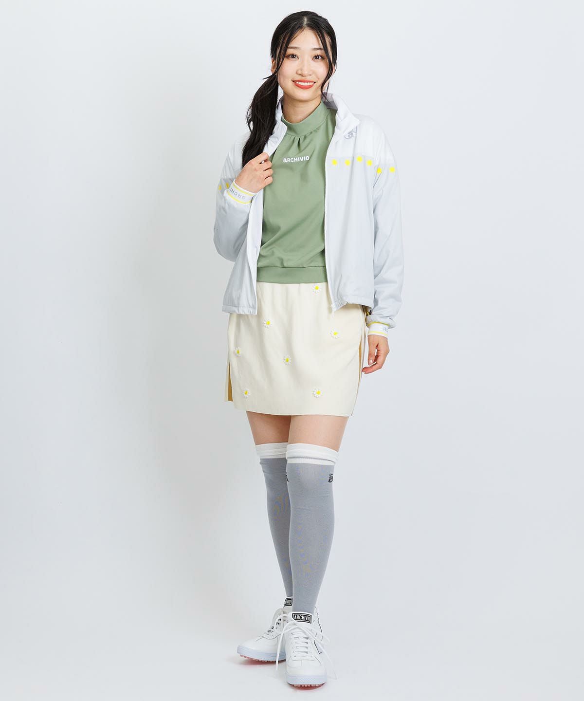 モデル着用画像(アイボリー)