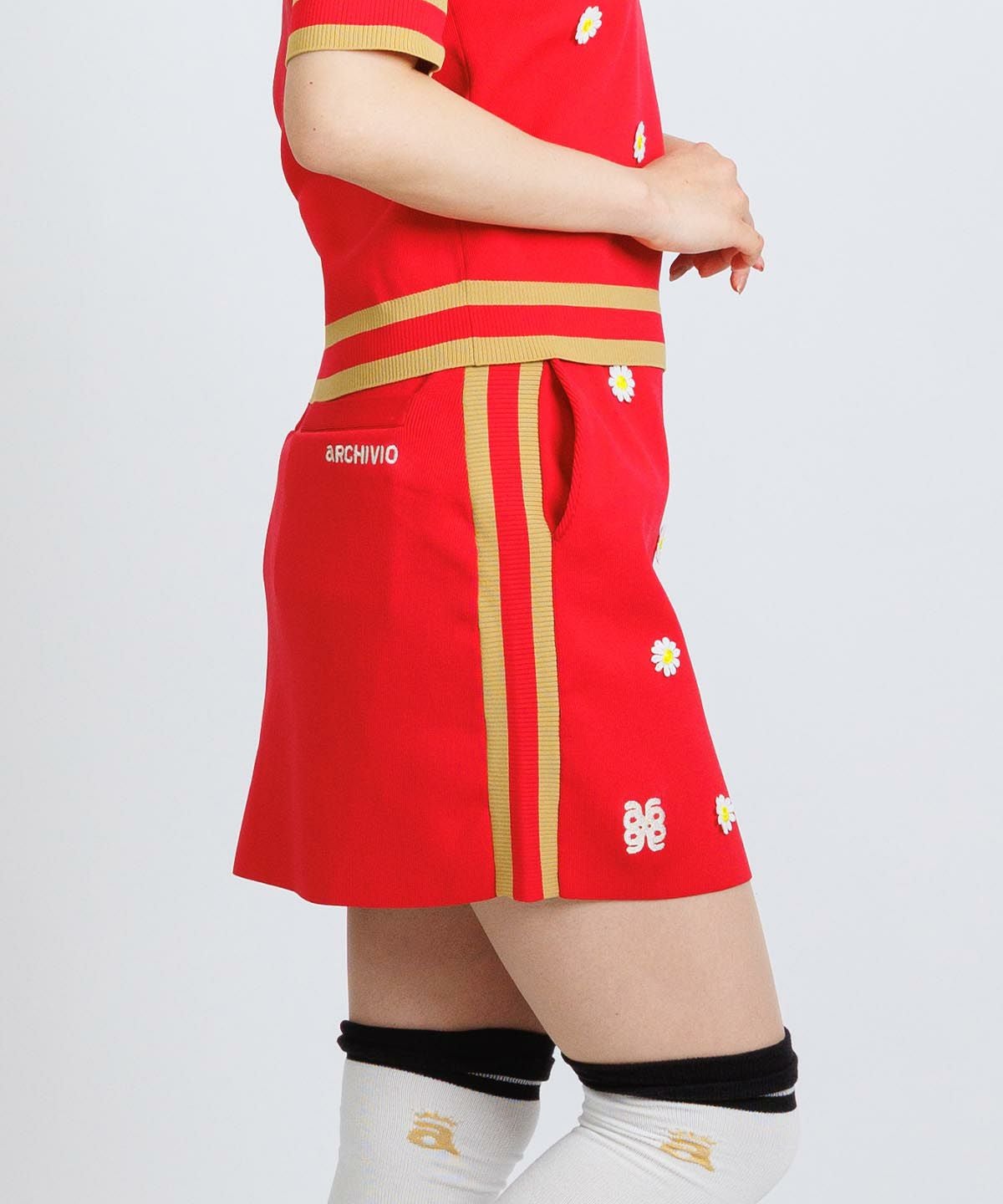 モデル着用画像(レッド)