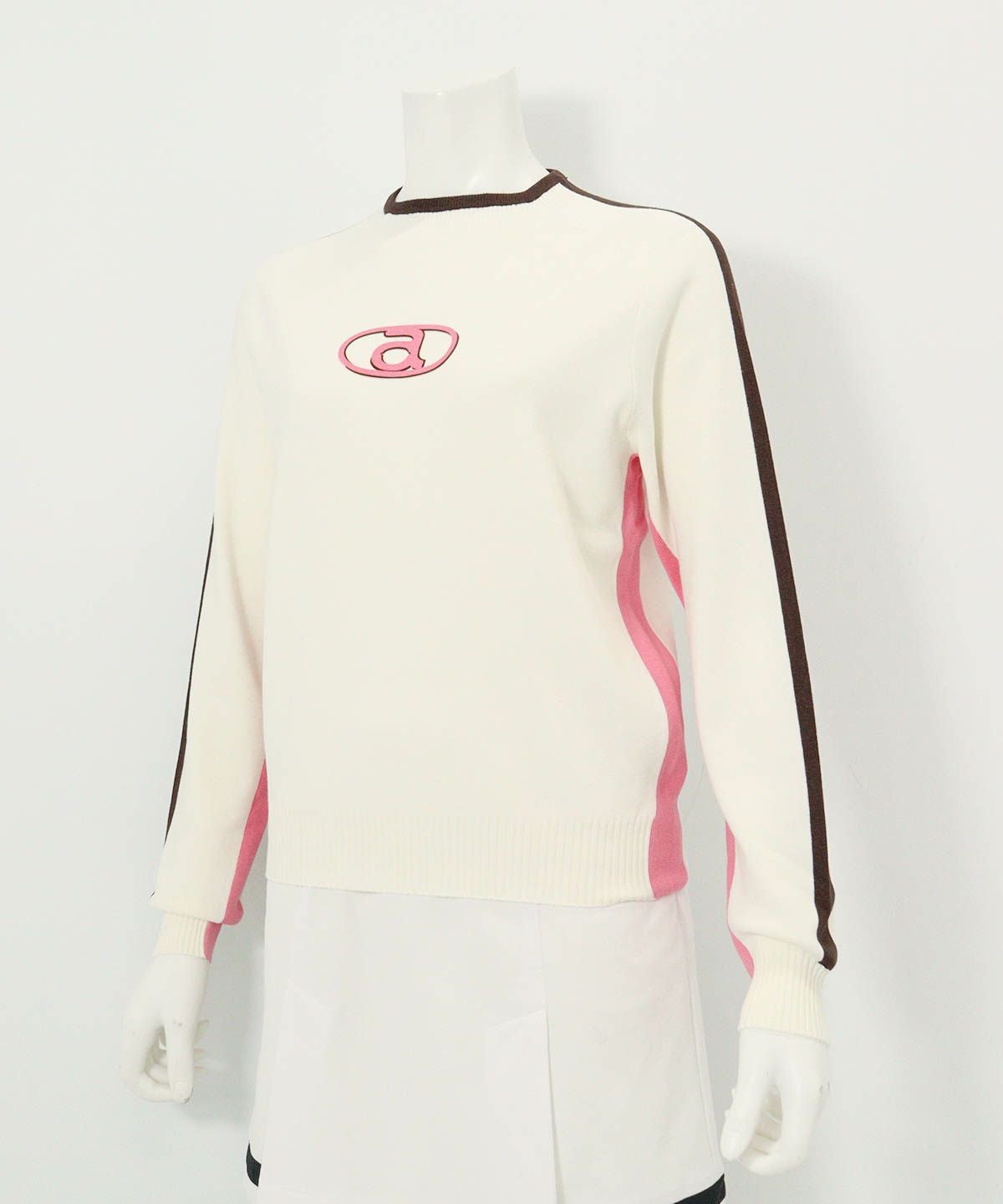 カラーライン配色ニット|アルチビオ - ゴルフウェアや婦人服通販