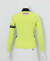 サイドライン配色リブニット後 （イエロー）