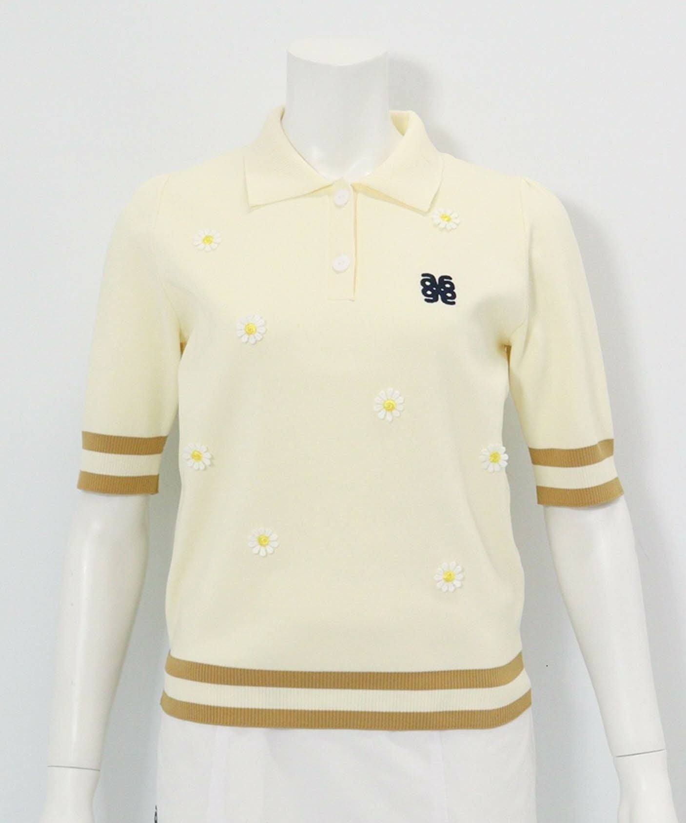 マーガレットニットポロシャツ|アルチビオ - ゴルフウェアや婦人服通販