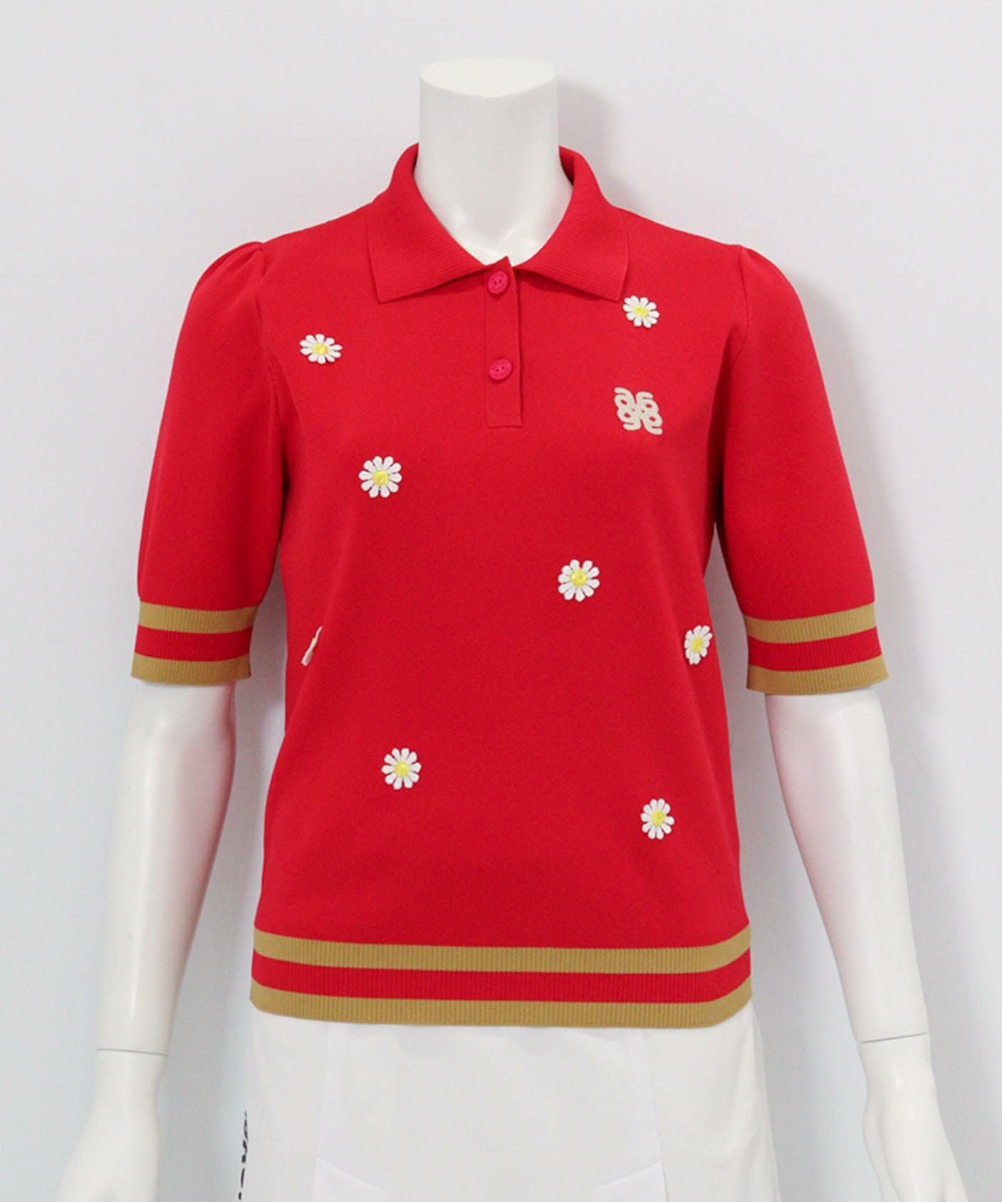 マーガレットニットポロシャツ|アルチビオ - ゴルフウェアや婦人服通販