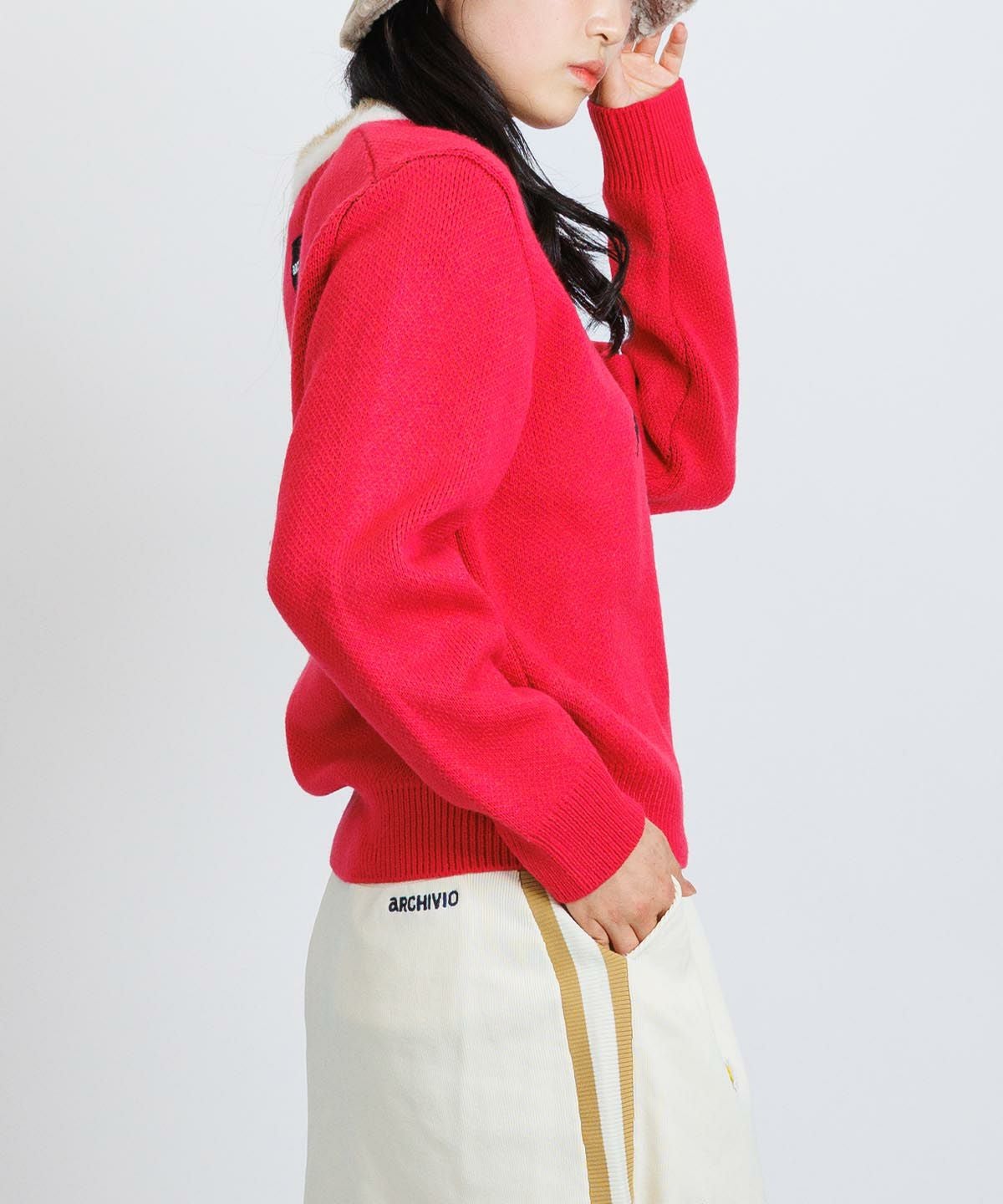 モデル着用画像(レッド)