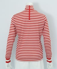 リヨセル天竺ボーダープルオーバー後（レッド）