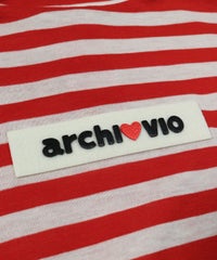 ワッペン部分（レッド）