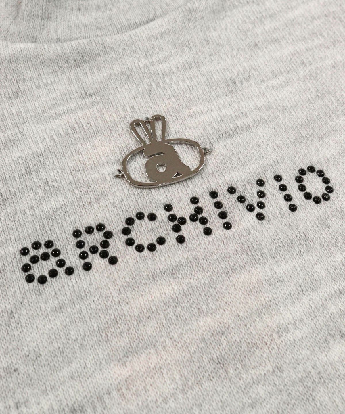 ロゴアップ(ライトグレー)