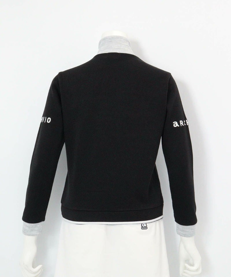 フロントラインニットソー(ブラック)後ろ