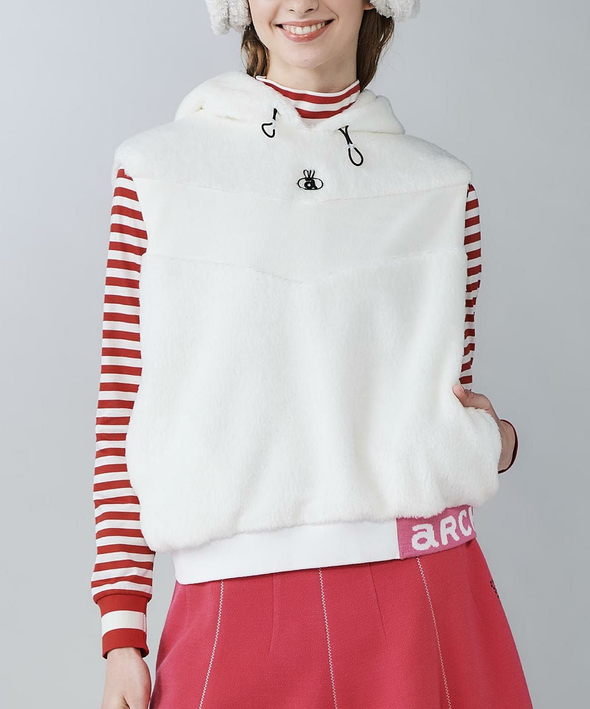 モデル着用画像(ホワイト)