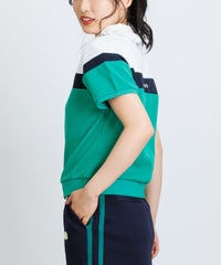 モデル着用画像(ホワイト×グリーン)