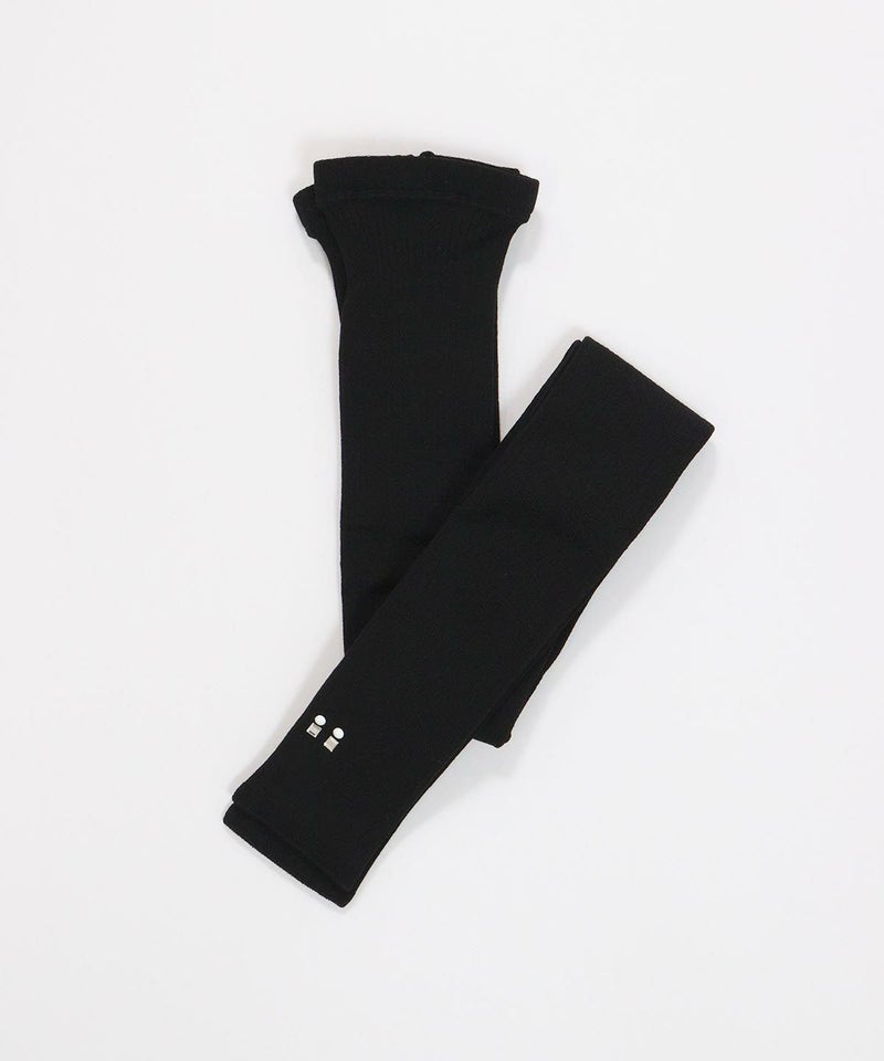 ワンポイントリブレギンス（ブラック）