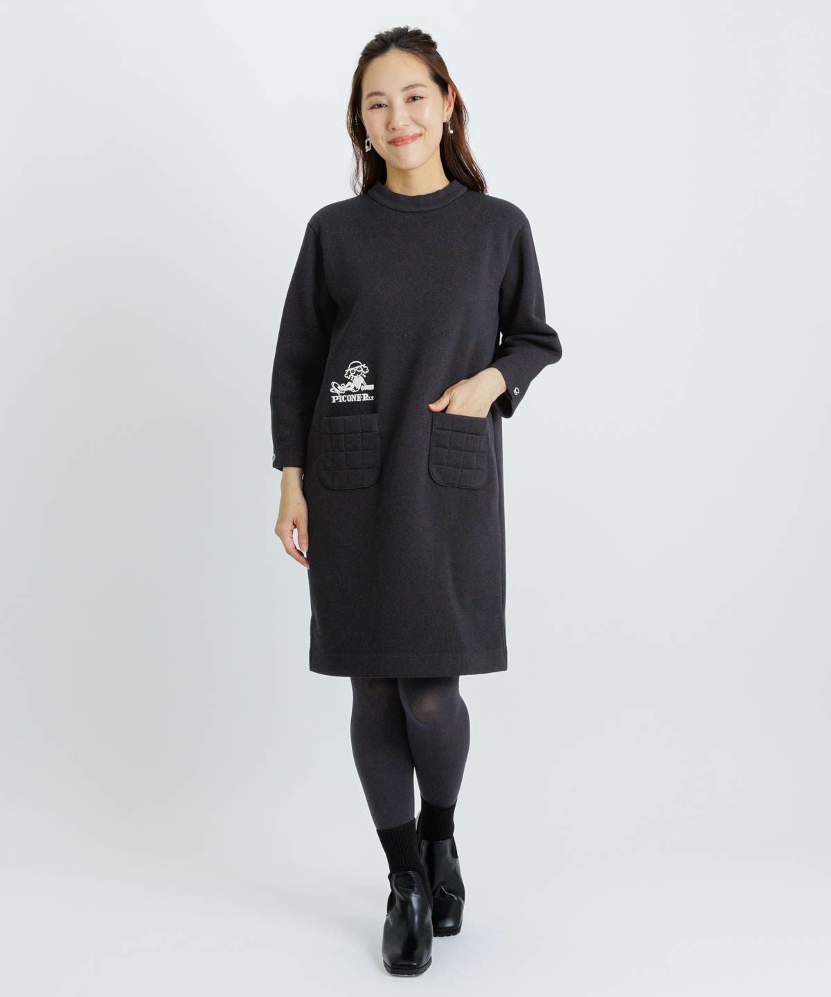 モデル着用画像(ブラック)