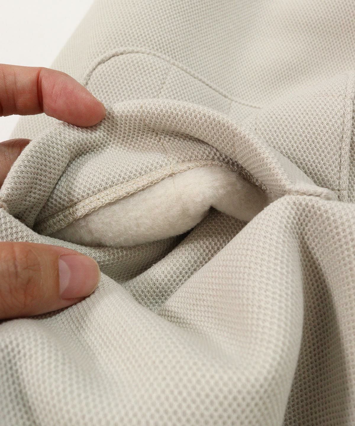 内側生地(ライトグレー)