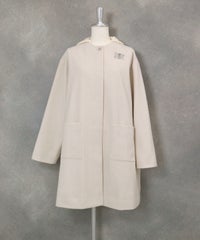 ウールライク２WAY保温コート（ベージュ）