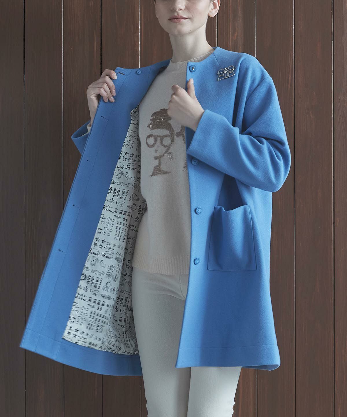 モデル着用カタログ画像（ライトブルー）