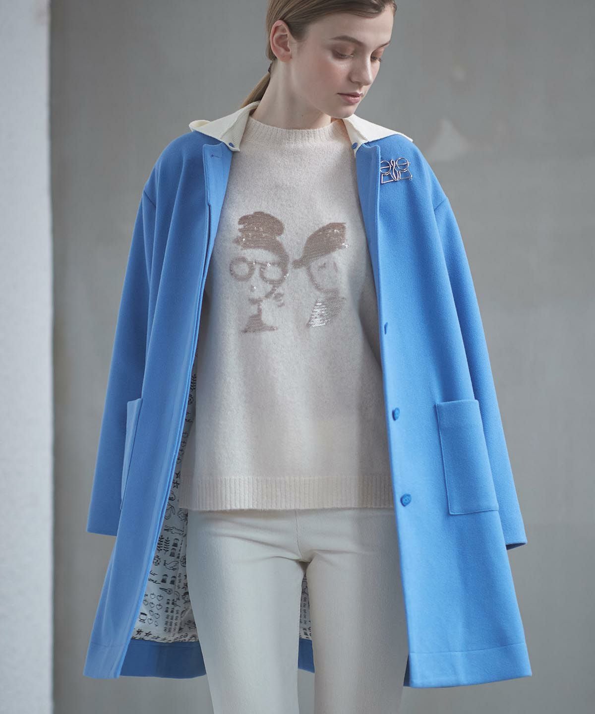 モデル着用カタログ画像（ライトブルー）