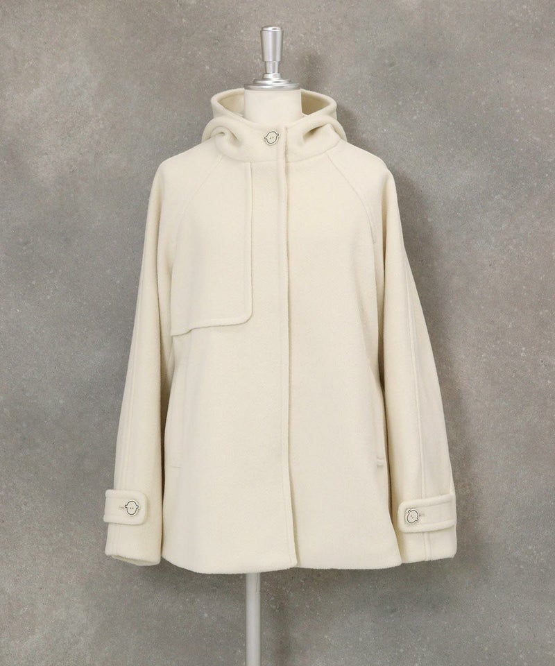 ショートフードコート（ホワイト）