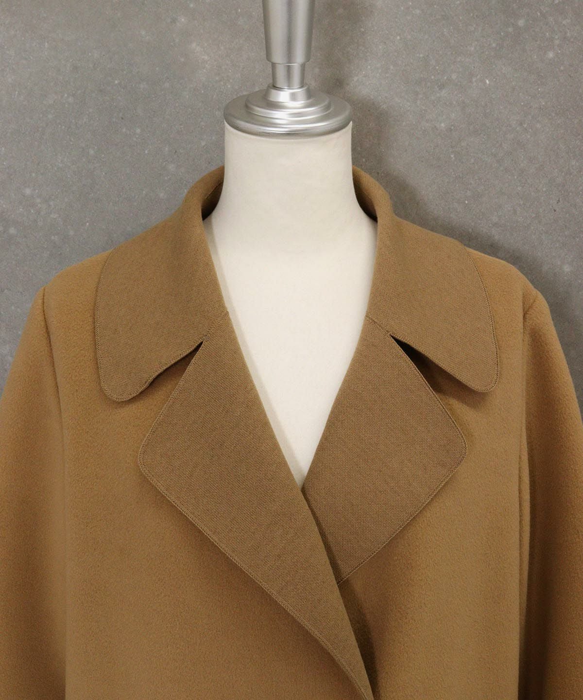 襟元部分（キャメル）