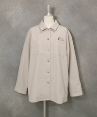 ウールライク保温ジャケット（ベージュ）