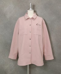 ウールライク保温ジャケット（ピンク）