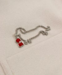 ドッグモチーフ部分（ベージュ）