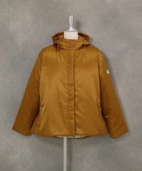 フード付き撥水中綿ジャケット（キャメル）