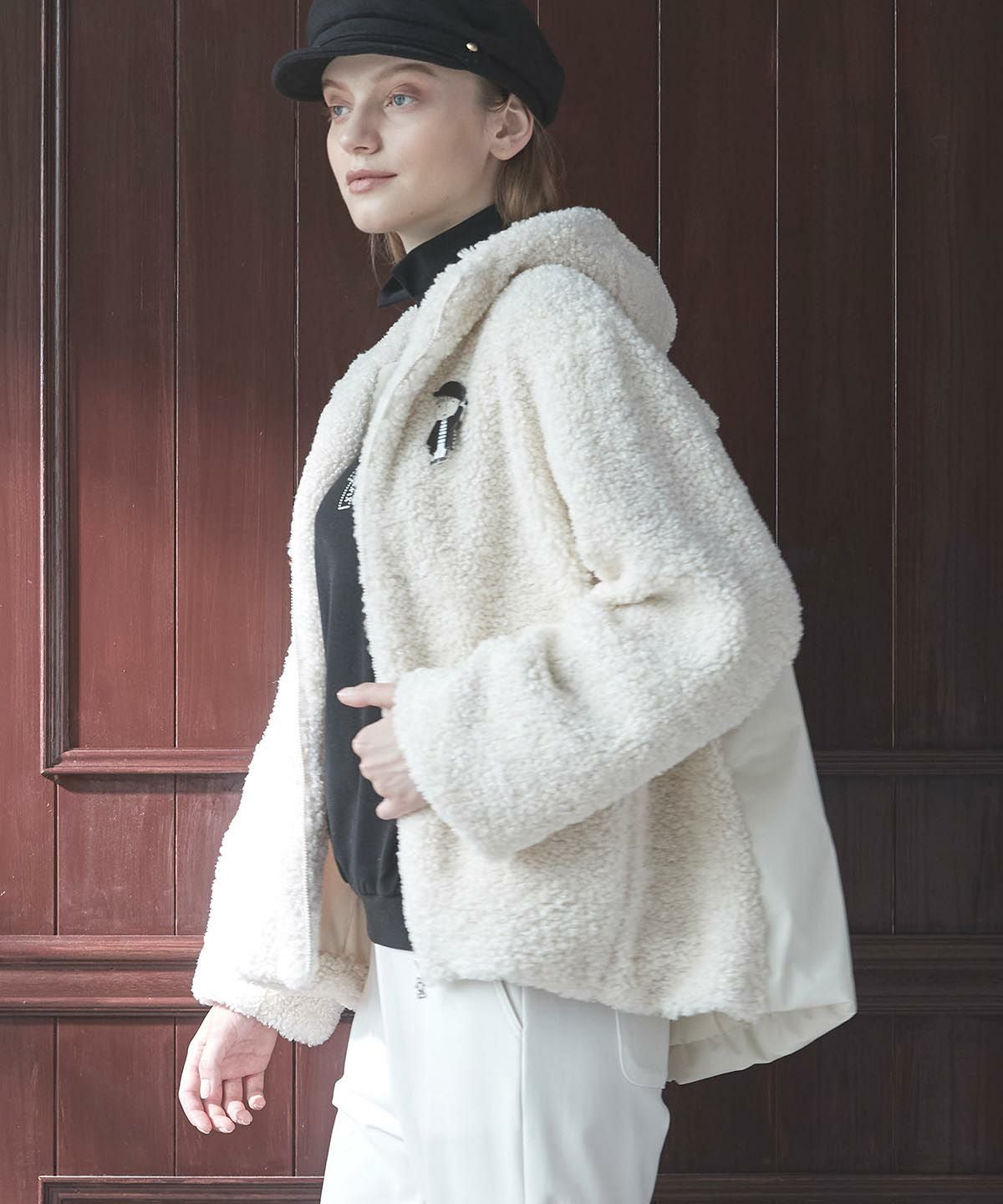 PICONE カシミヤシルク フルジップジャケット ブルゾン ジャンパー M スタジオピッコーネ ジャケット - 30代・40代・50代・60代の婦人服通販