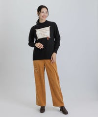 モデル着用画像（キャメル）