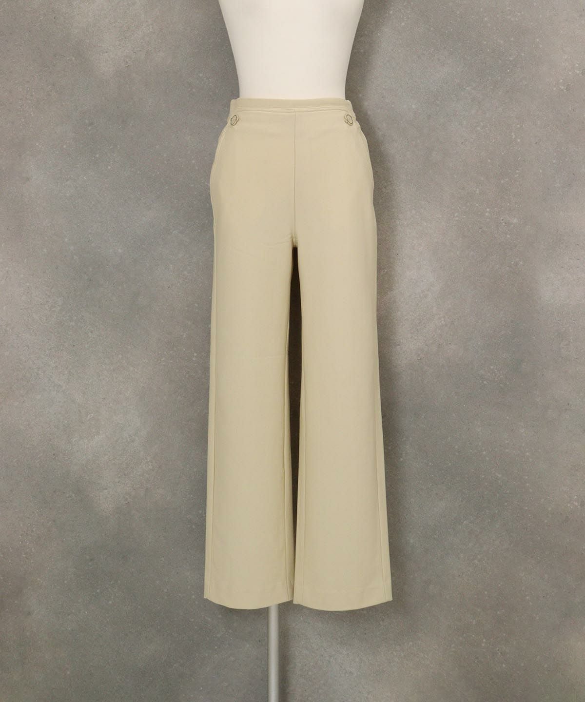 ピコボタン裏起毛発熱パンツ（イエロー）