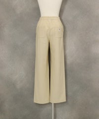 ピコボタン裏起毛発熱パンツ後ろ（イエロー）