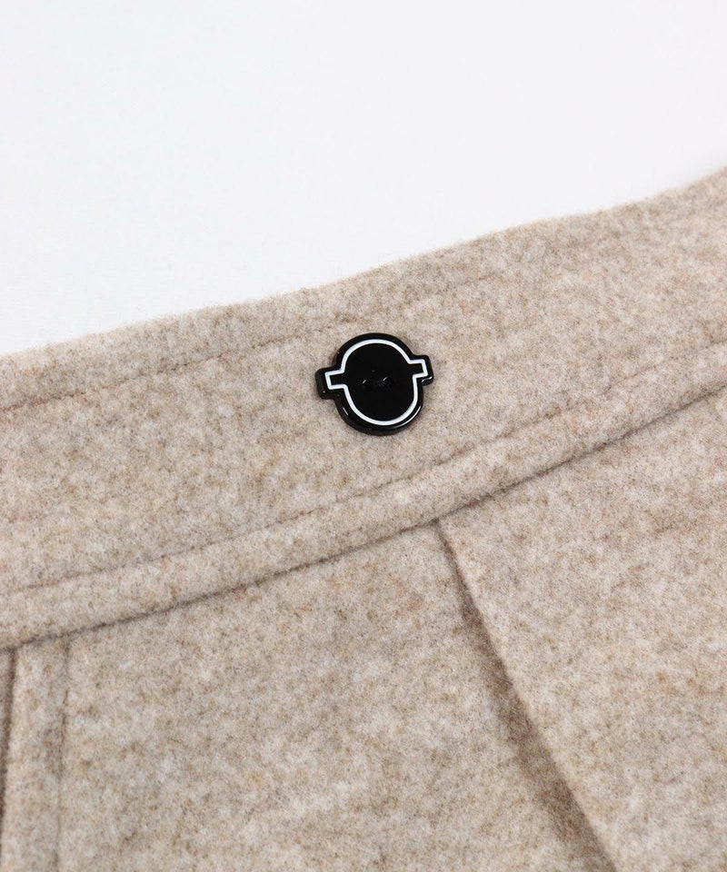 ボタン部分（キャメル）