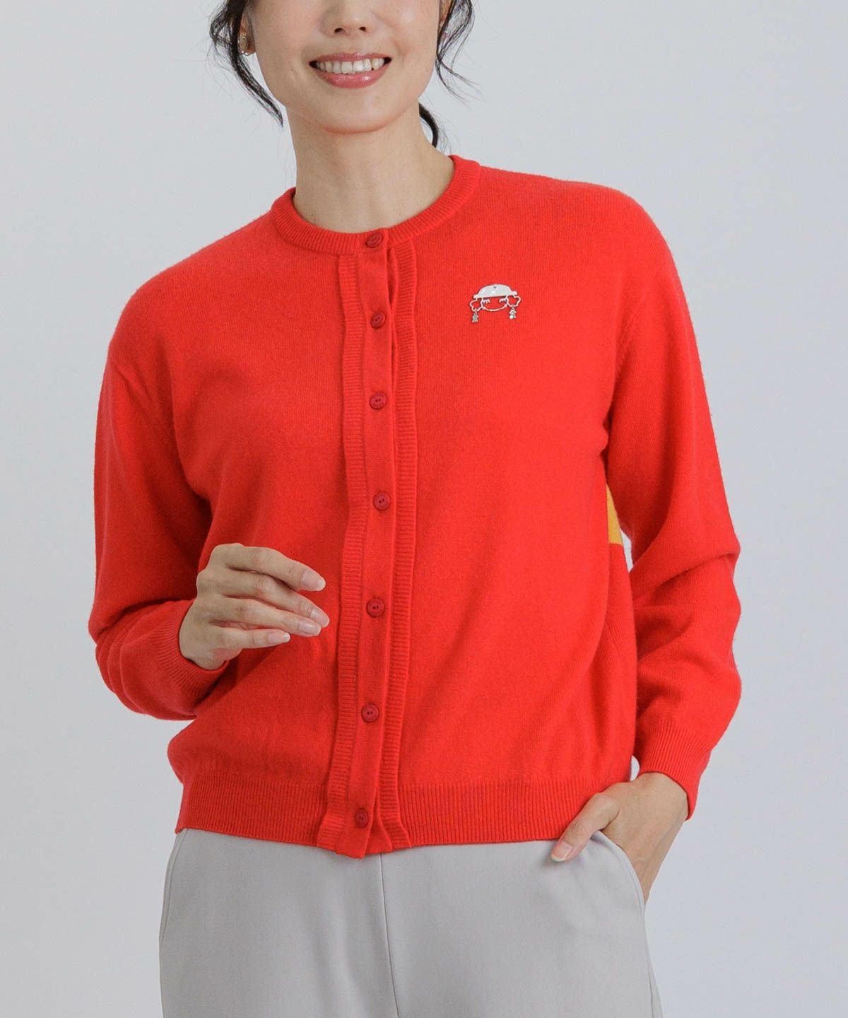 モデル着用画像（レッド）