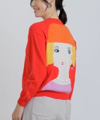 モデル着用画像（レッド）