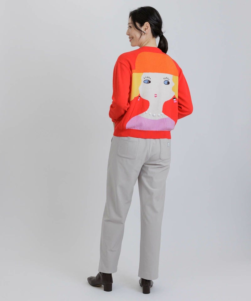 モデル着用画像（レッド）