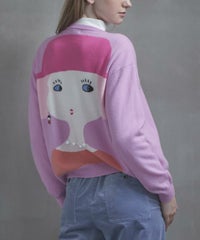 モデル着用カタログ画像（ライトパープル）