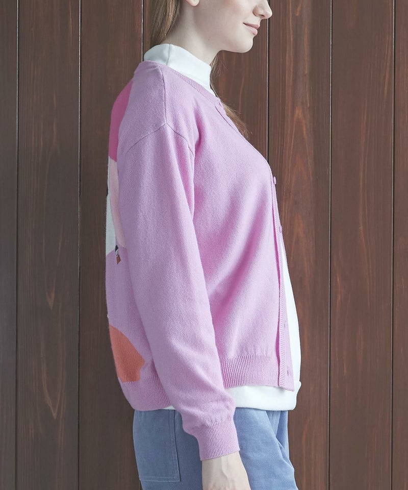 モデル着用カタログ画像（ライトパープル）