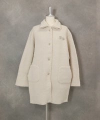 マイクロモールニットジャケット（ホワイト）