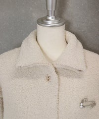 襟元部分（ホワイト）