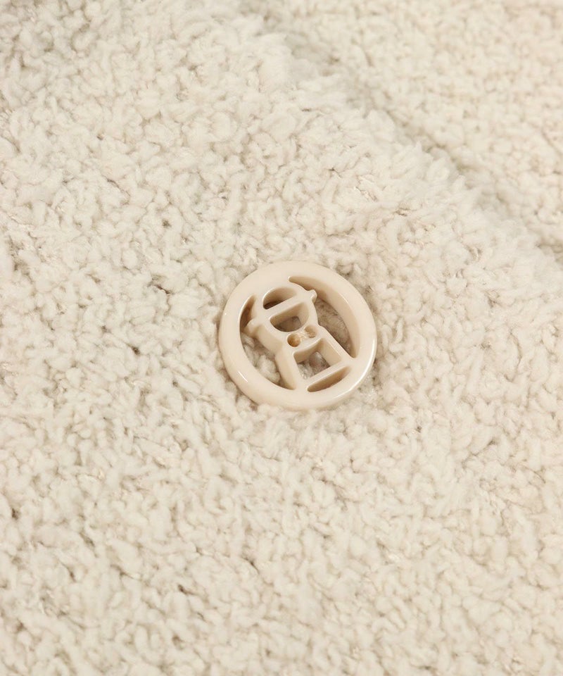 ボタン部分（ホワイト）