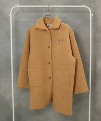 マイクロモールニットジャケット（キャメル）