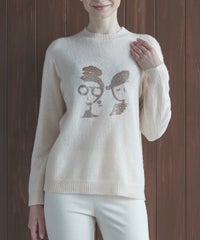 モデル着用画像（ベージュ）