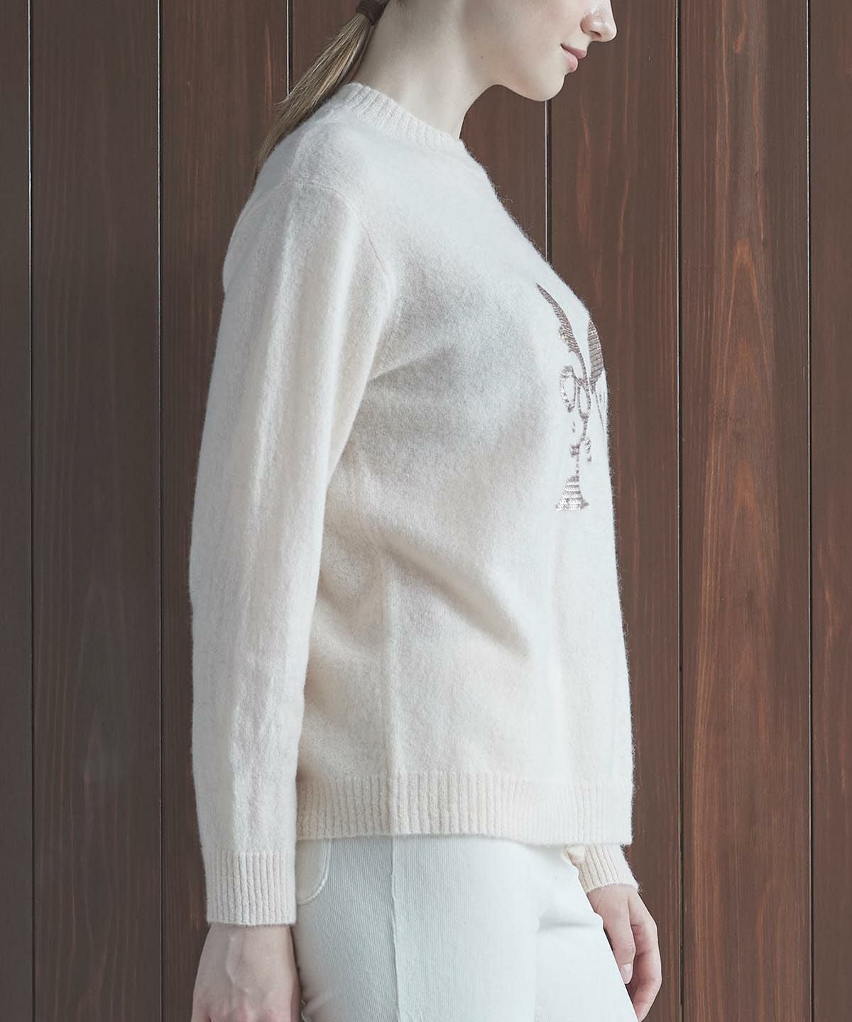 モデル着用画像（ベージュ）