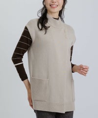 モデル着用画像（ベージュ）