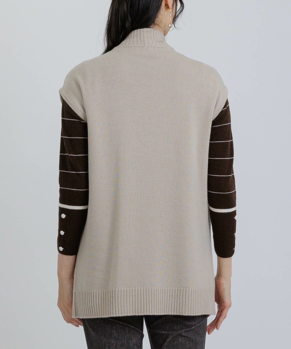 モデル着用画像（ベージュ）