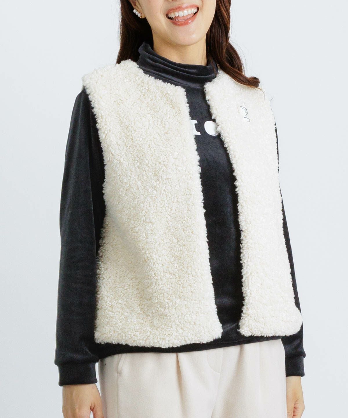 モデル着用画像（ホワイト）