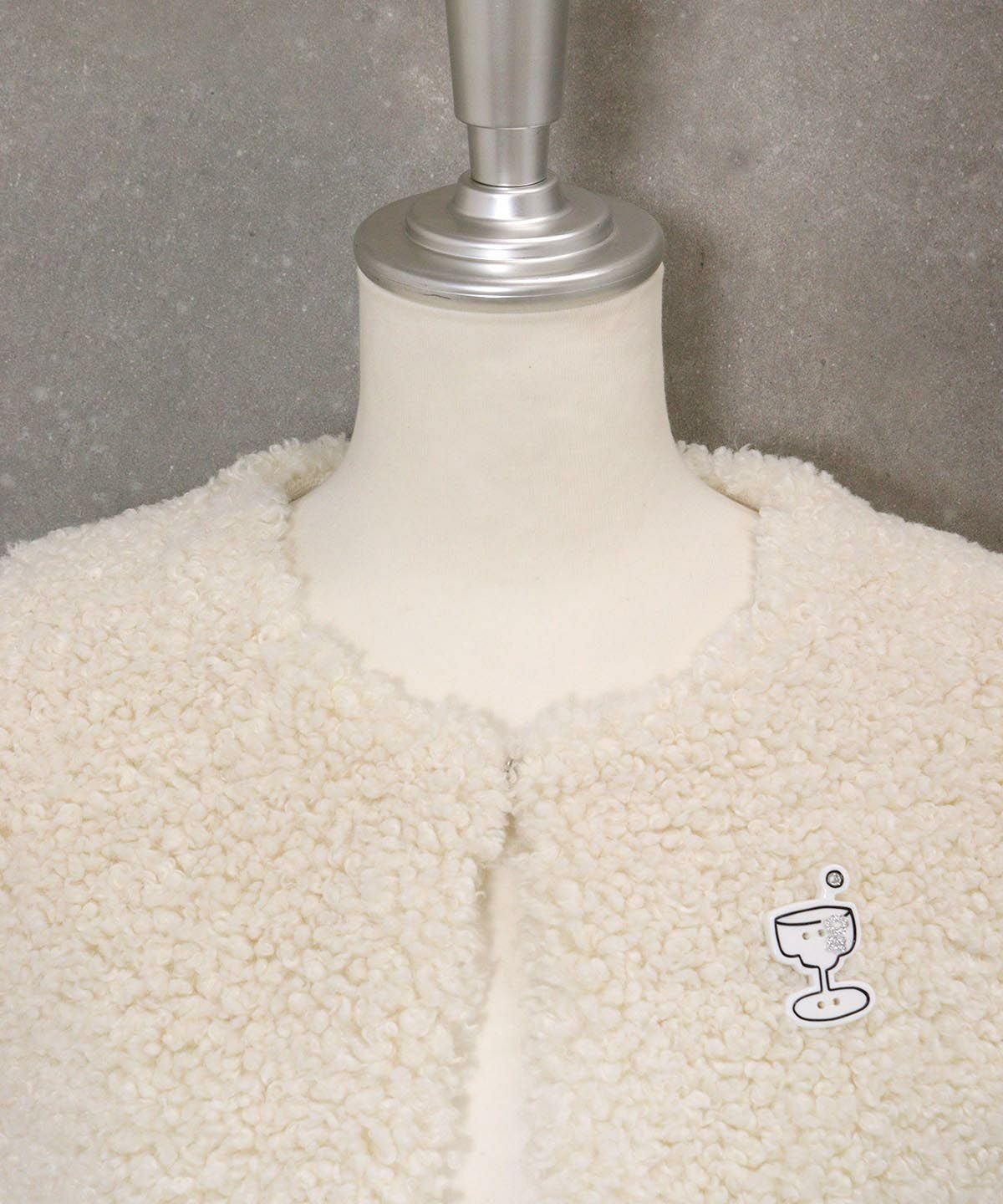 首元部分（ホワイト）