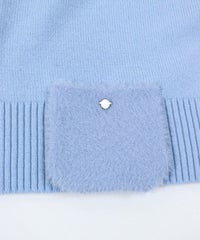 ポケット部分（ライトブルー）