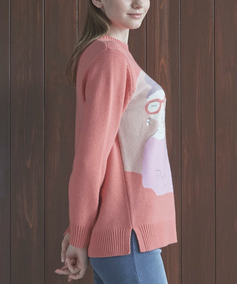 モデル着用画像（ライトオレンジ）