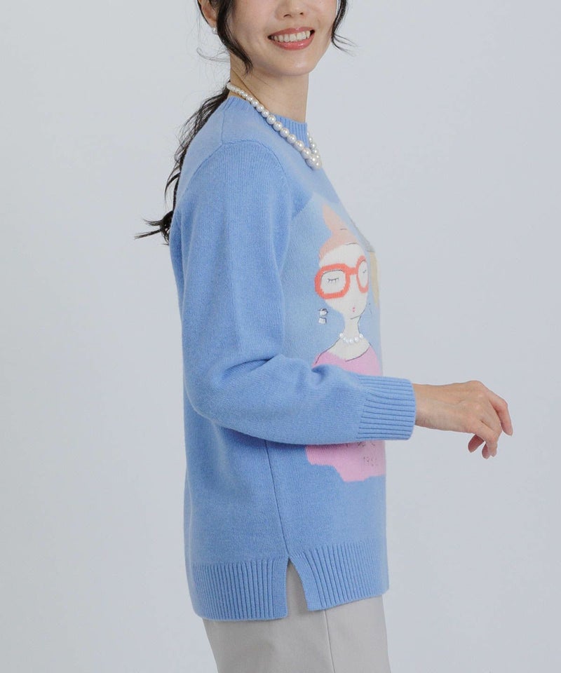 モデル着用画像（ブルー）